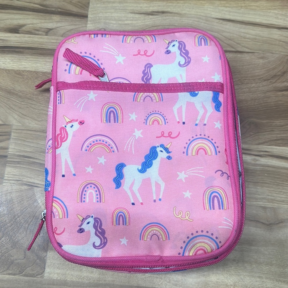 wildkin unicorn lunch bag